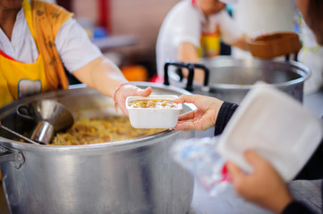 Feeding the poor Help them relieve hunger.