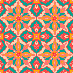 Seamless pattern with arabesques