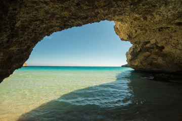 Beach scene on Mallorca island