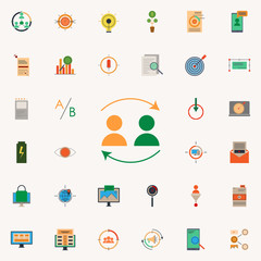 colored affiliate marketing icon. marketing and business and digital marketing icons universal set for web and mobile