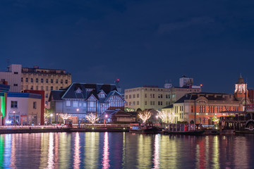 Obraz premium 門司港レトロ夜景