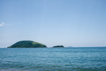 Fototapeta premium Prumirim Island in Ubatuba