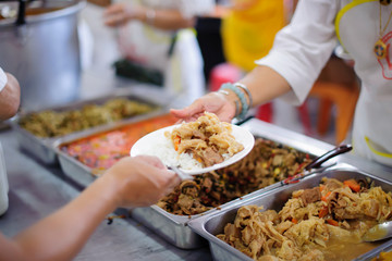 Feeding the poor : Getting food