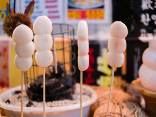 Food selling at Fujikawaguchiko