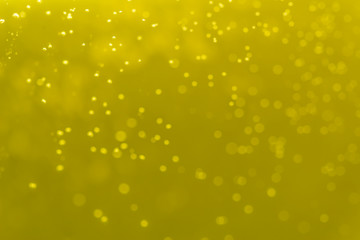 Abstract Yellow bokeh defocus Background.