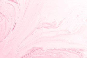Fototapeta na wymiar Pink Liquid marble abstract surfaces Design.