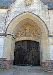 Fototapeta na wymiar Abbaye de la Chartreuse de Neuville, Pas de Calais