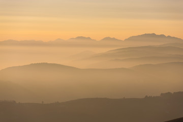 Mount Grappa in Italy