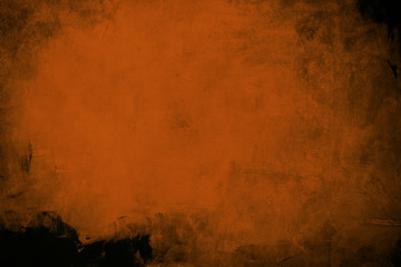orange grungy background or texture