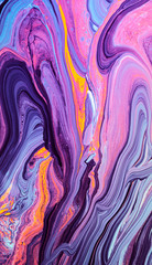 Liquid marble abstract surfaces Design.