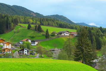 Beautiful mountains of the Dolomites
