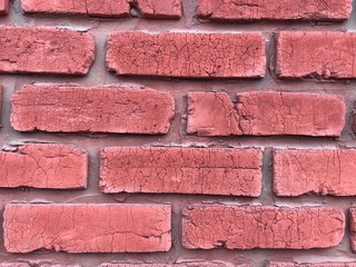 red brick wall background