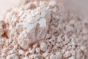 Cosmetic powder, mineral foundation texture