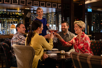 Couples Celebrating Together