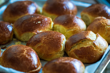 Just baked homemade buns