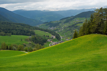 Fototapeta na wymiar Beautiful mountains of the Dolomites