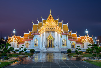 Wat Benchamabophit, The Marble temple Bangkok - Beautiful Temples in Bangkok Thailand.