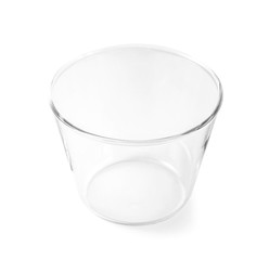 glass of cup isolated on white background