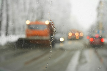Snow clearance and salt spreading