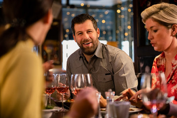 Catching Up Over a Meal