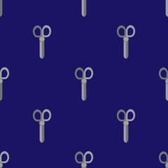 Scissors seamless pattern