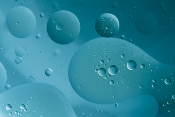 Abstract water bubbles background