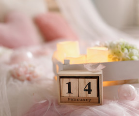 the calendar 14 th of  february