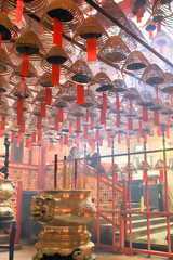 Man Mo Temple in Hong Kong, at 2010