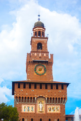 Sforza Castle (Castello Sforzesco) is a castle in Milan, Italy