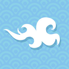 imaginative cloud illustration