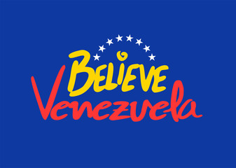 Believe Venezuela message