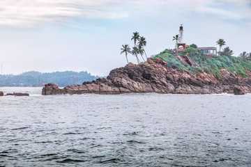 Sri Lanka. Lighthouse on the island