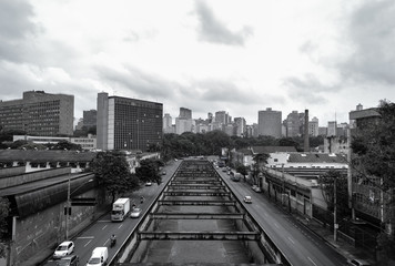 Fototapeta premium view of the city