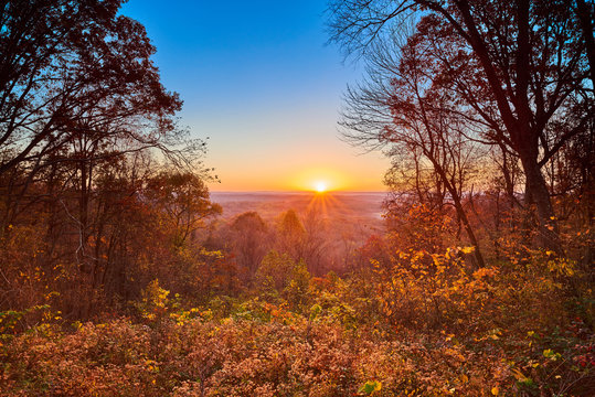 Sunrise at Brown Co. State Park, IN