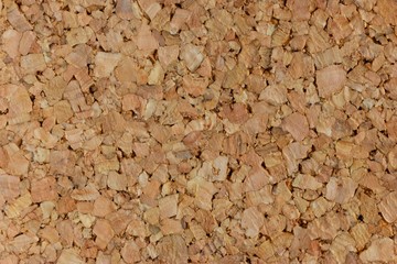 Sheet of cork background
