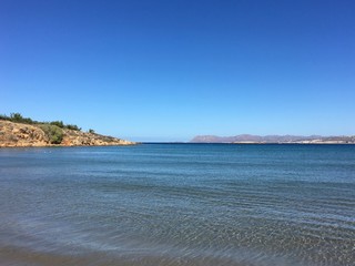 sea and blue sky