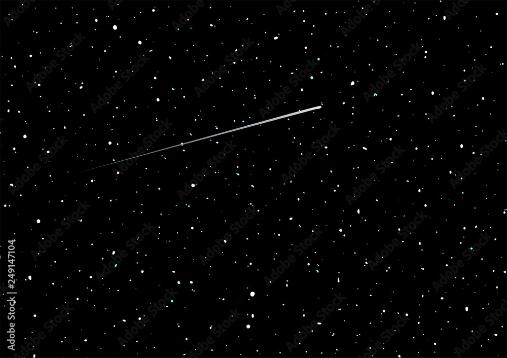 Wall mural sky night background
