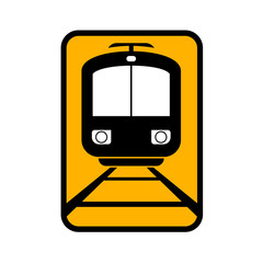 Trolley car icon