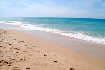 PAISAJE PLAYA. LOS CAÑOS DE MECA. CÁDIZ