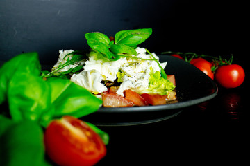 Insalata Capres - Tomaten mit Mozzarella
