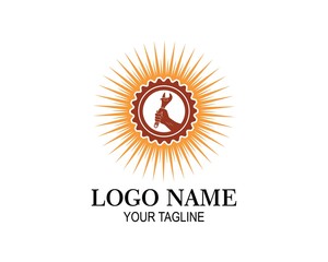 wrench icon vector of automotive service illustration