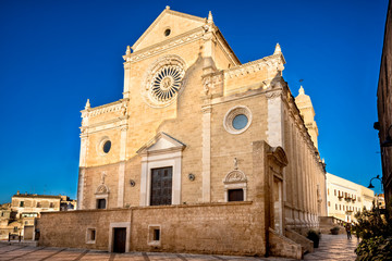 Fototapeta na wymiar Gravina in Puglia: Cathedral of Santa Maria Assunta, province of Bari, Apulia, southern Italy.