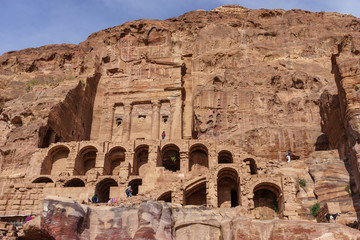 Urn tomb in Petra, Jordan