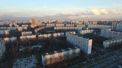 Fototapeta premium panorama of Moscow