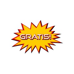 Gratis icon, Gratis sign