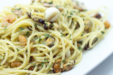 Spaghetti frutti di mare