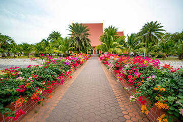 Wat Yai Chai Mongkhon Temple in Ayutthaya, Thailand