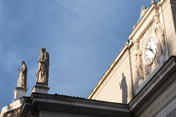 Obraz premium Church of Sant'Agata, Cremona