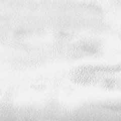 Silver with gray ink and watercolor textures on white paper background. Paint leaks and ombre effects. Hand painted abstract image.