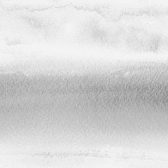 Silver with gray ink and watercolor textures on white paper background. Paint leaks and ombre effects. Hand painted abstract image.